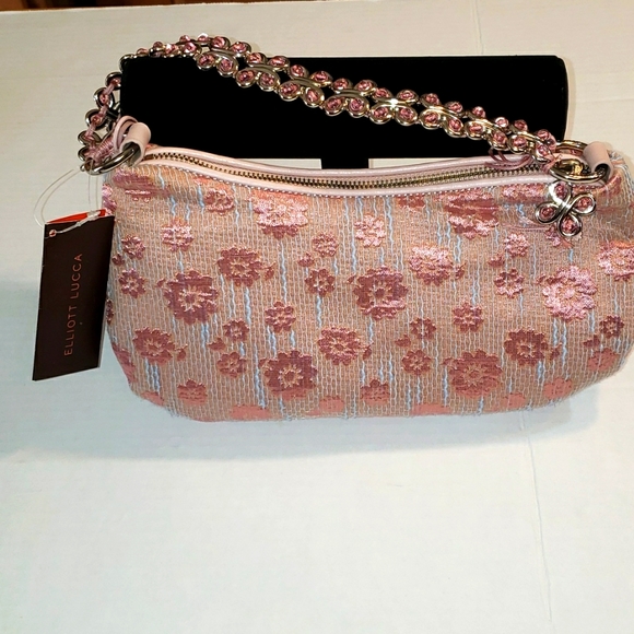 Elliott Lucca Handbags - Elliott Lucca Embellished Strap Bag
